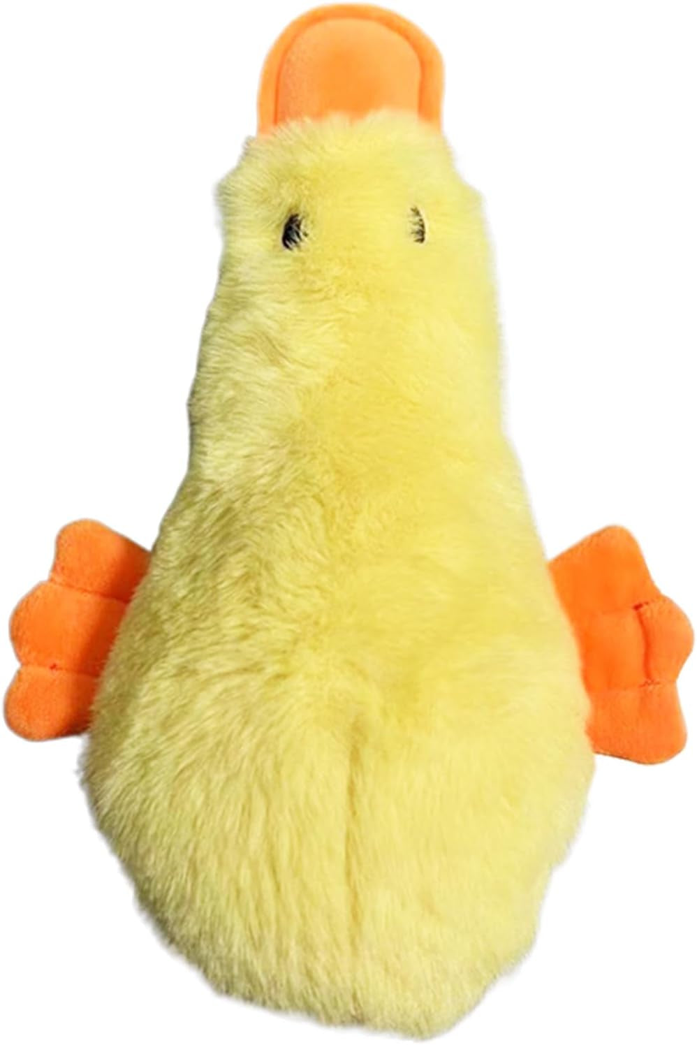 Dog Squeaky Duck - Small Pets Duck Plush Dog Chew Toys - Small Stuffed Puppy Chew Toys Wear Resistant Interactive for Friends, Families