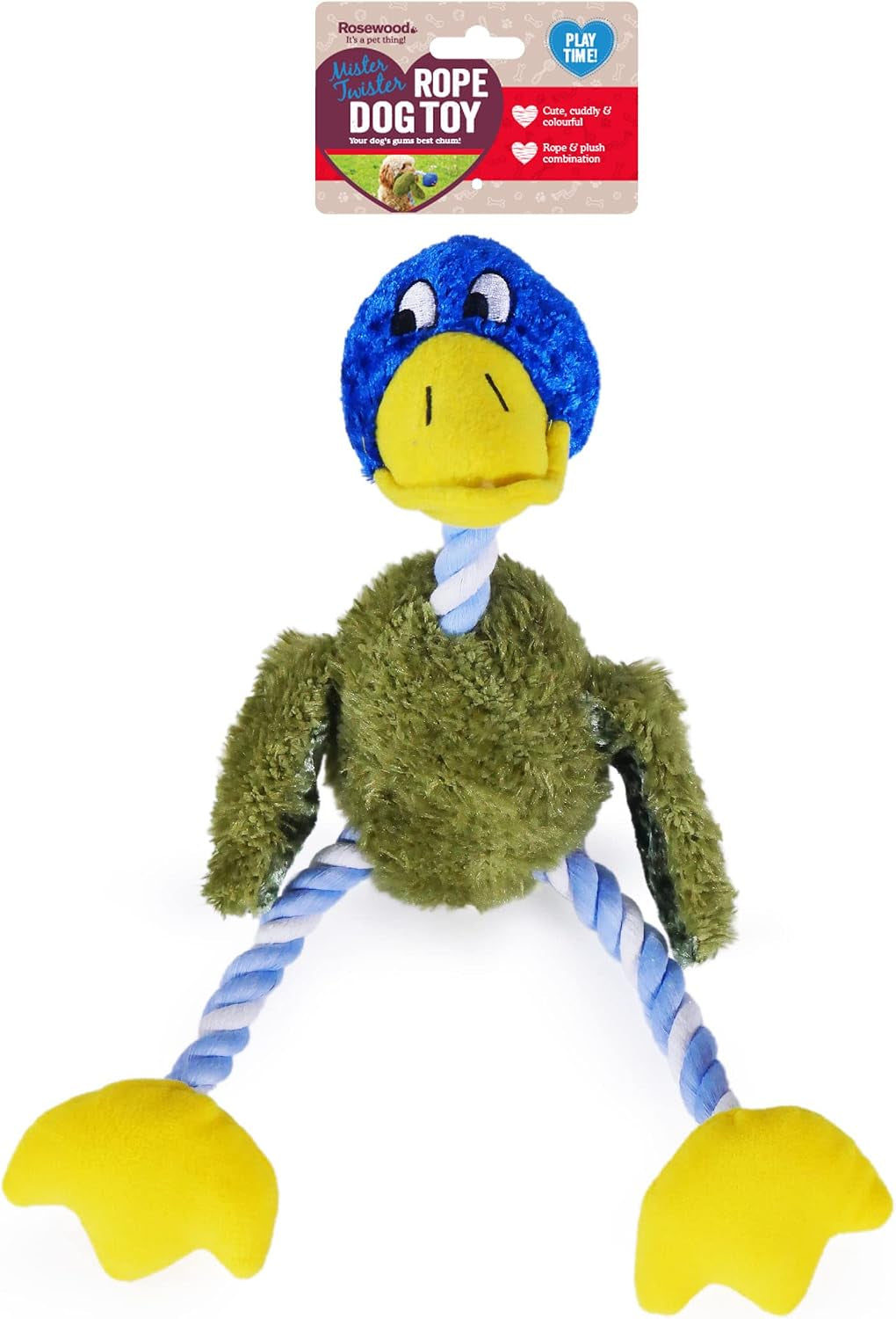 Delia Duck Dog Toy