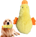 Dog Squeaky Duck - Small Pets Duck Plush Dog Chew Toys - Small Stuffed Puppy Chew Toys Wear Resistant Interactive for Friends, Families